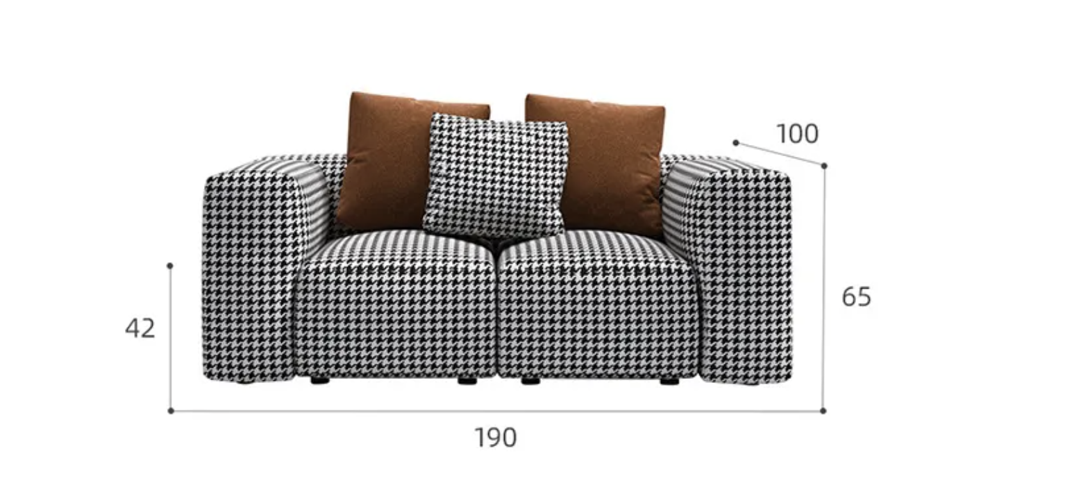 Checkers sofa